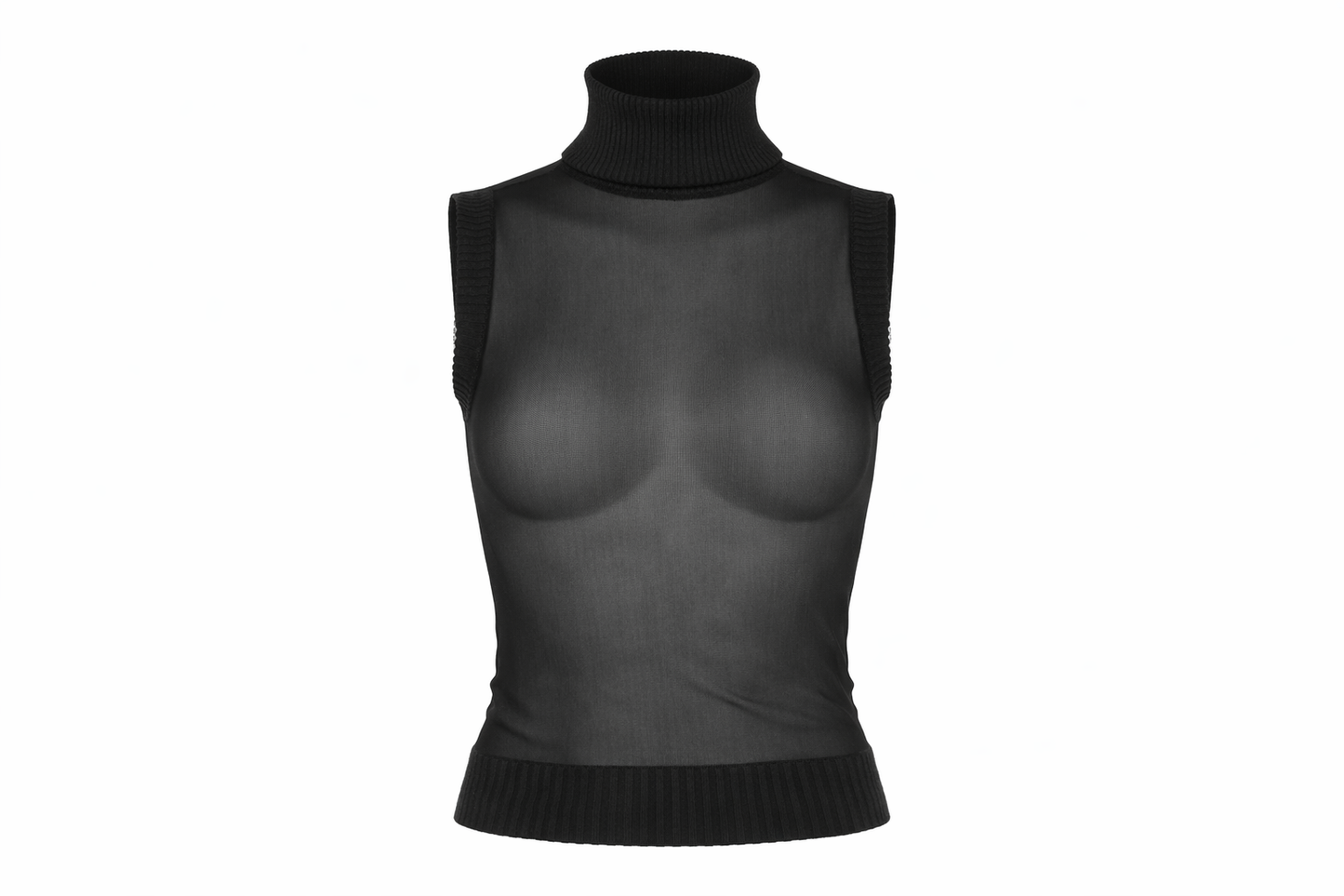 Midnight Mesh Top