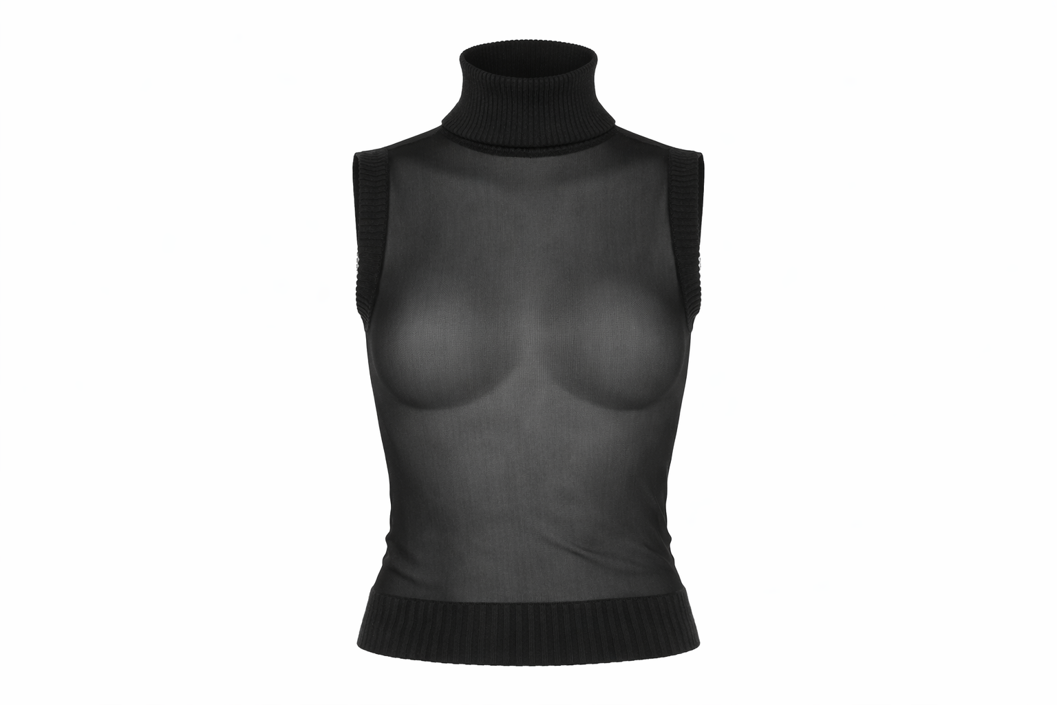 Midnight Mesh Top